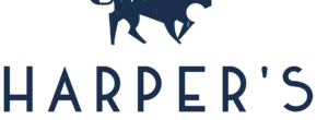 Harpers_primary_logo_blue